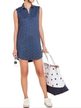 Vineyard Vines Dress Navy Dress With Stars